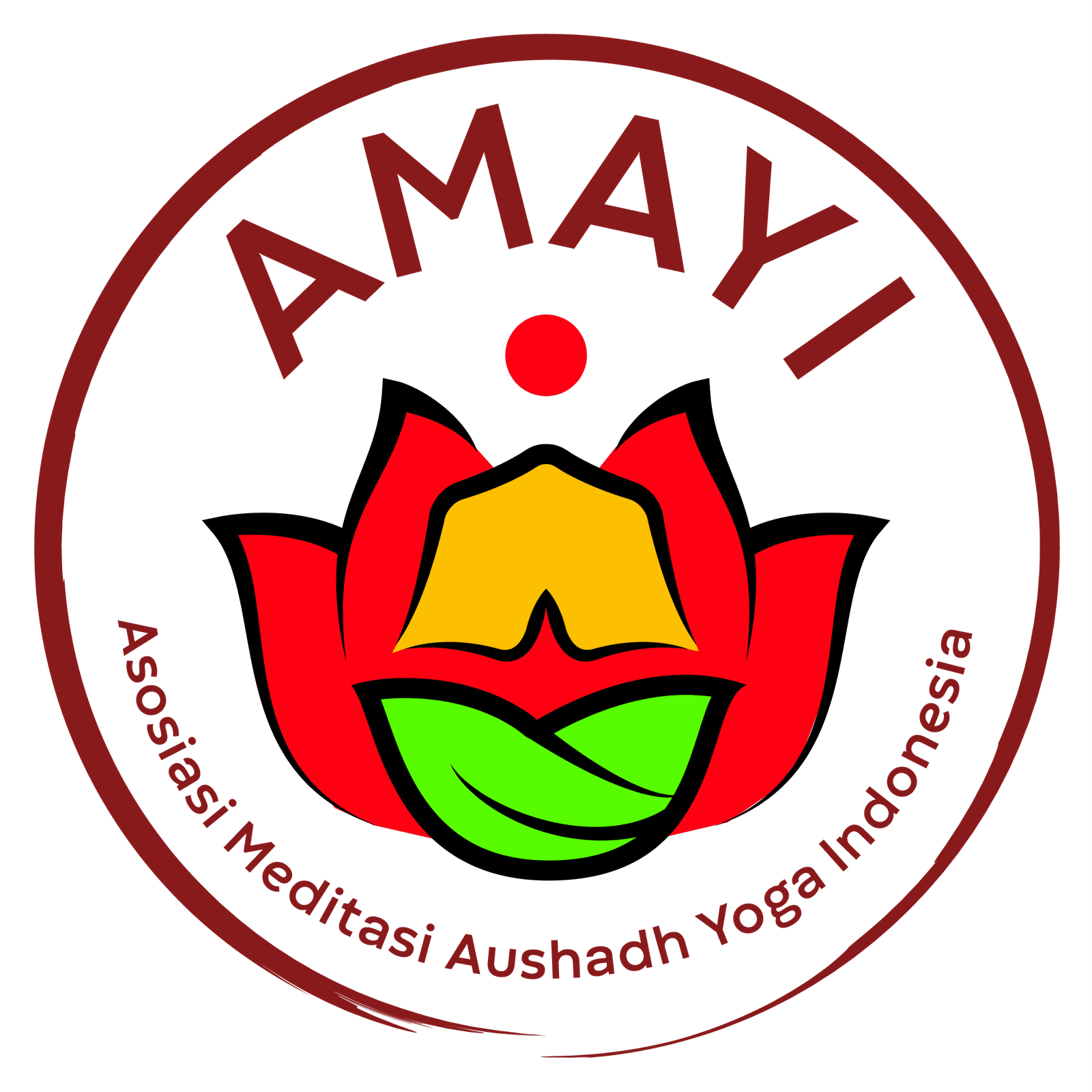 Logo AMAYI (Asosiasi Meditasi, Ayurveda, Yoga Indonesia)