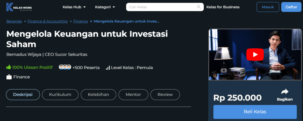 Kursus Investasi Gratis Di Indonesia
