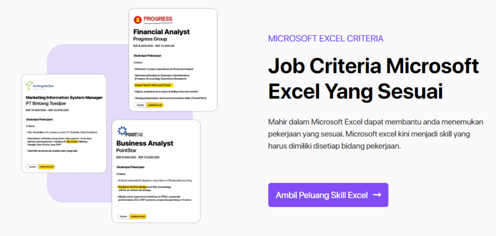 Training Excel Online