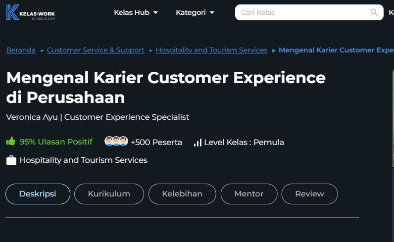 Kelas Customer Service