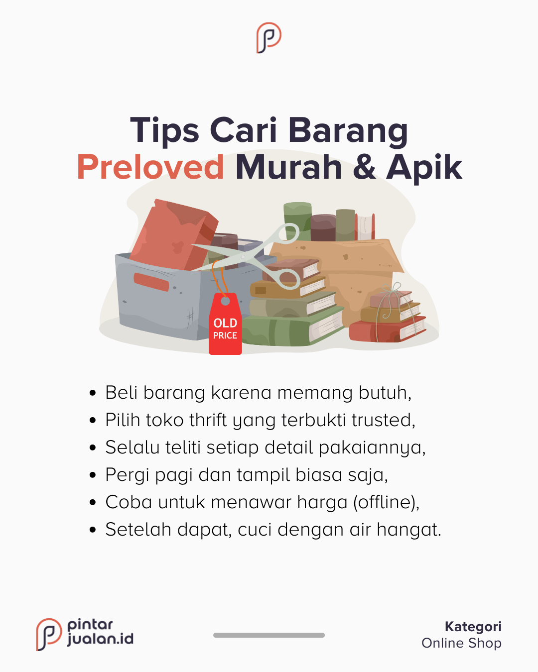 Tips beli barang preloved kualitas bagus