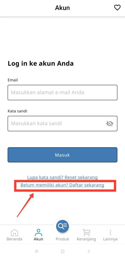 Craa belanja online di aplikasi ikea