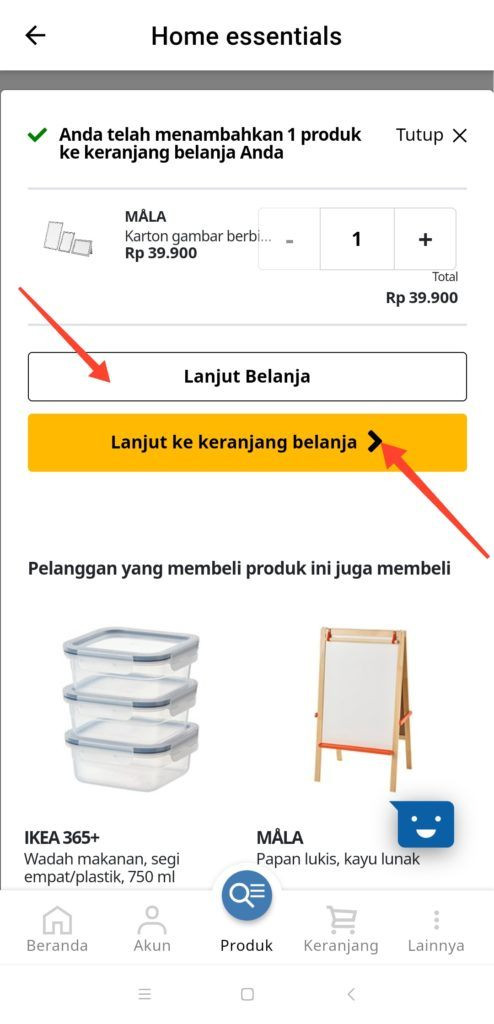 Cara belanja di ikea