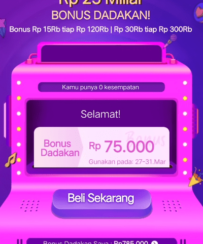 Belanja sekarang