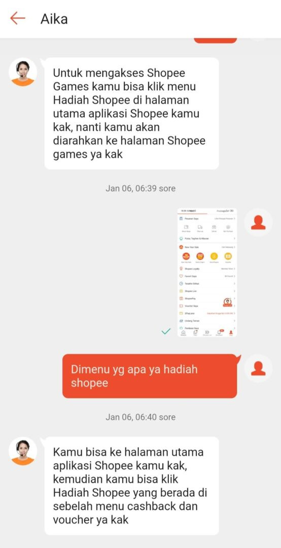 Mengatasi shopee candy yang hilang