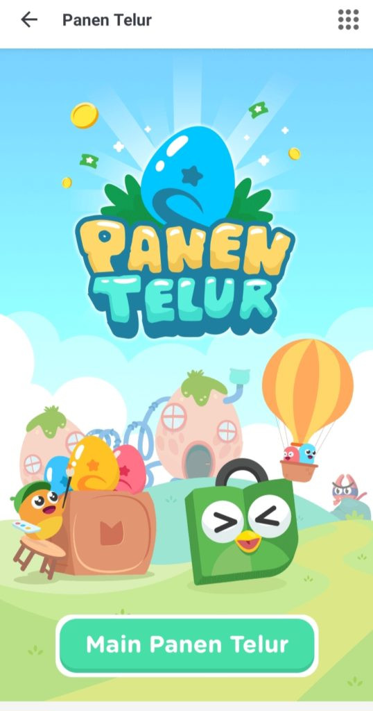 Panen telur tokopedia