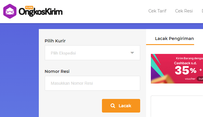 Plugin ongkos kirim