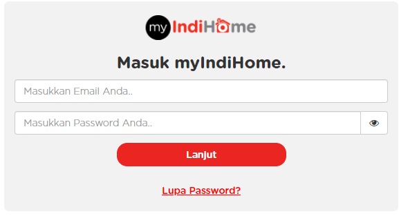 Website login myindihome