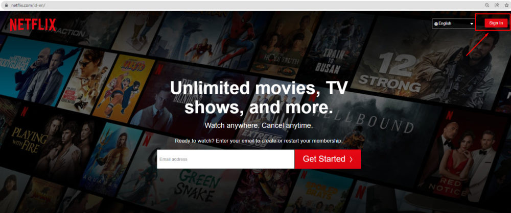 Website netflix