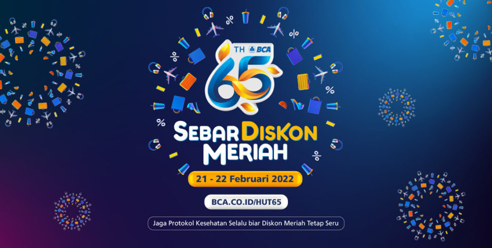 Inilah deretan promo hut bca 65, jangan sampai ketinggalan!