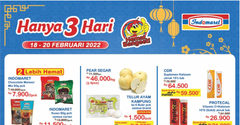 Promo jsm indomaret terbaru periode 18 – 20 februari 2022