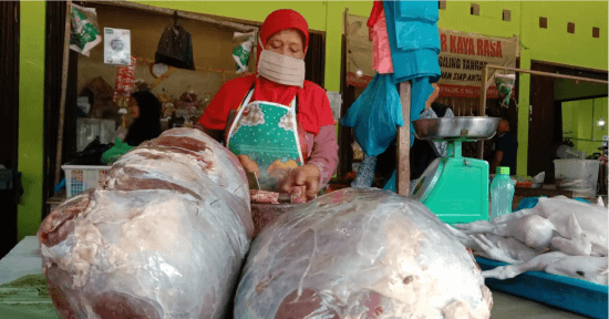 Menjelang ramadhan, harga ayam potong dan daging sapi naik