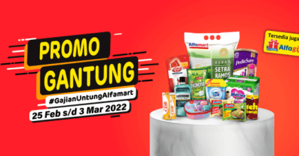 Promo gantung alfamart periode 25 februari – 3 maret 2022