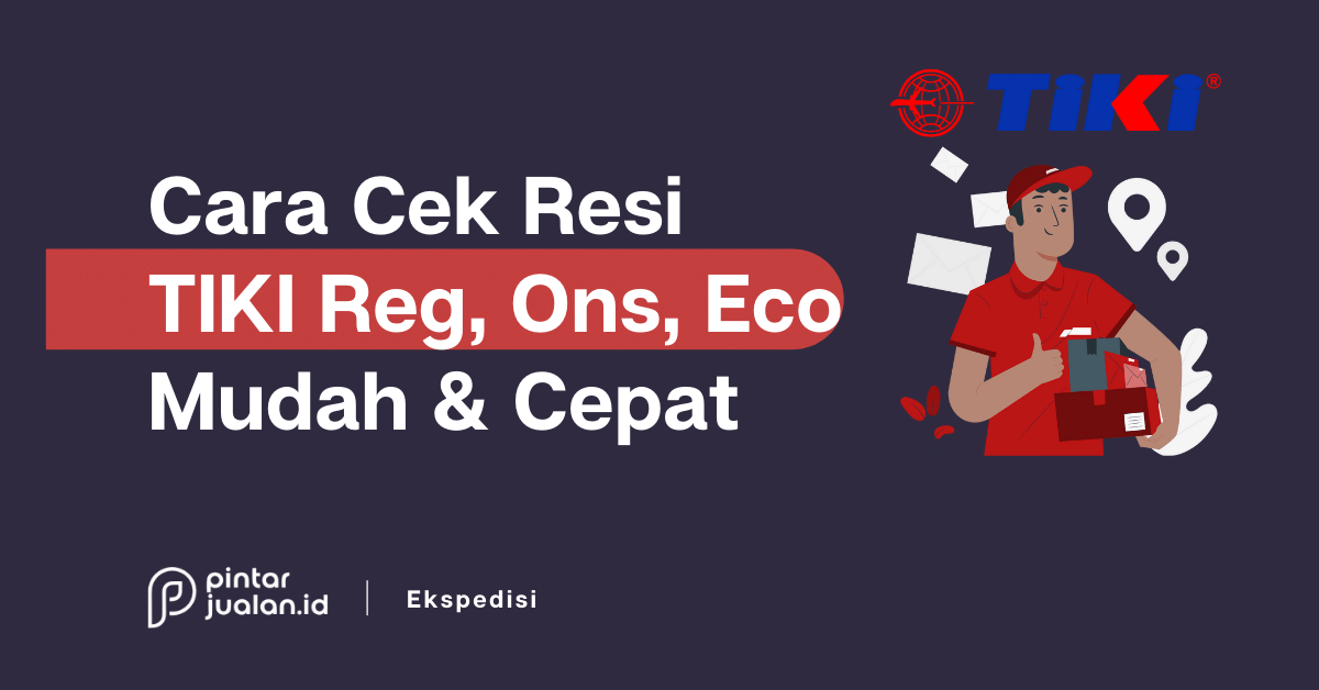 Cara cek resi tiki reguler, economy & ons online 2022