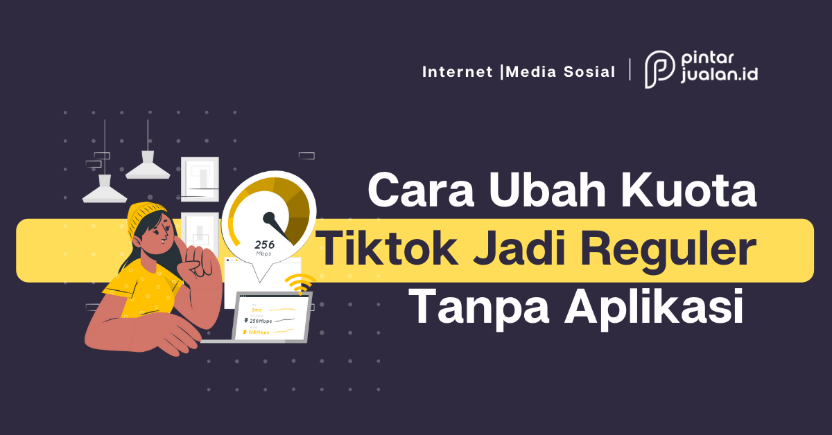 Cara mengubah kuota tiktok menjadi reguler tanpa aplikasi work 100%