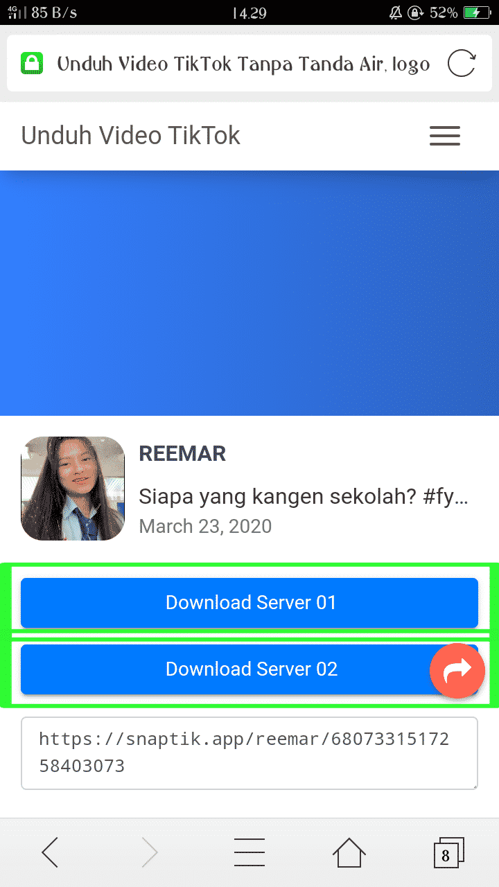 Hapus watermark tiktok pakai aplikasi