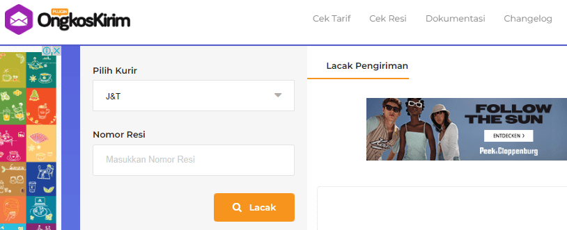 Plugin ongkos kirim