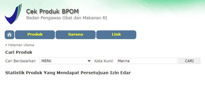 Website bpom