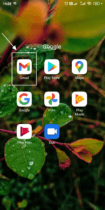 Buka aplikasi gmail