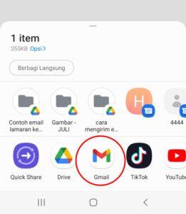 Cara mengirim foto lewat email