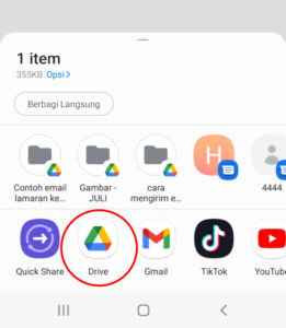 Cara mengirim video lewat email