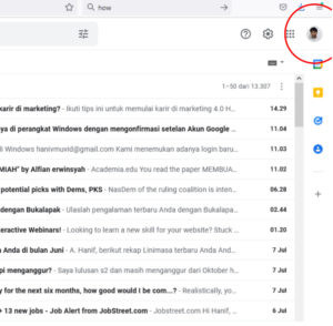 Cara ganti nama email