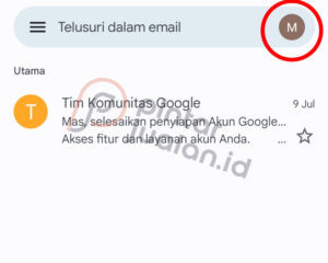 Cara menghapus email