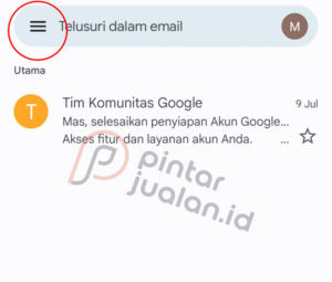 Cara menghapus email