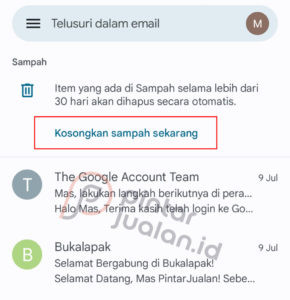 Cara blokir email