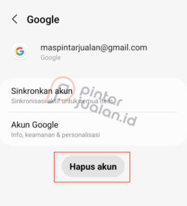 Cara menambahkan email di hp