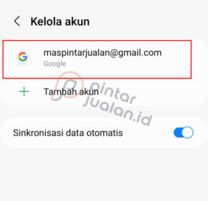 Cara menambahkan email di hp