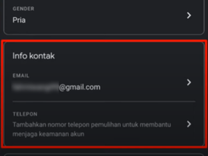 Cara verifikasi email