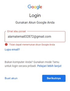 Cara cek email aktif