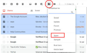 Cara blokir email