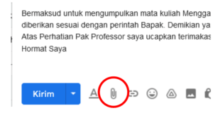 Cara mengirim tugas lewat email