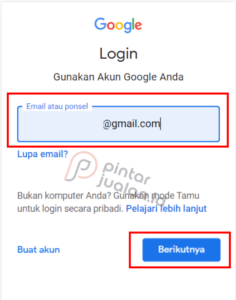 Cara mengganti sandi email