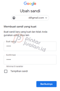 Cara mengganti sandi email