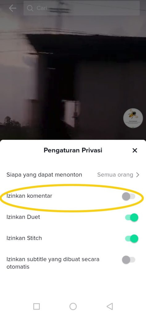 Komentar sudah aktif