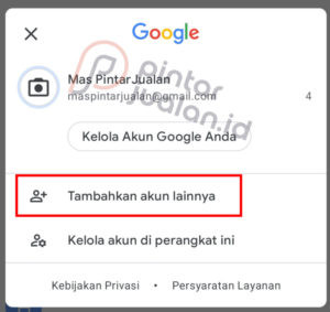 Cara menambahkan email di hp