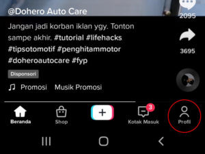 Cara memasukkan kode undangan tiktok