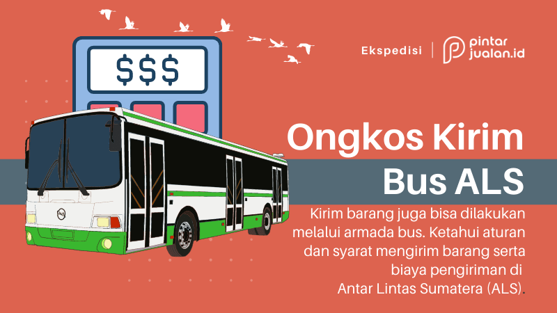 Ongkos kirim bus als dan muatan barang sesuai syarat & aturan