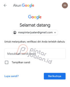 Cara mengganti sandi email