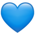 Blue heart