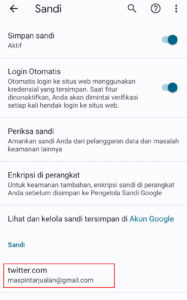 Cara mengetahui email twitter yang lupa