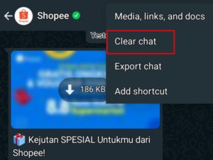 Cara menghapus whatsapp di android