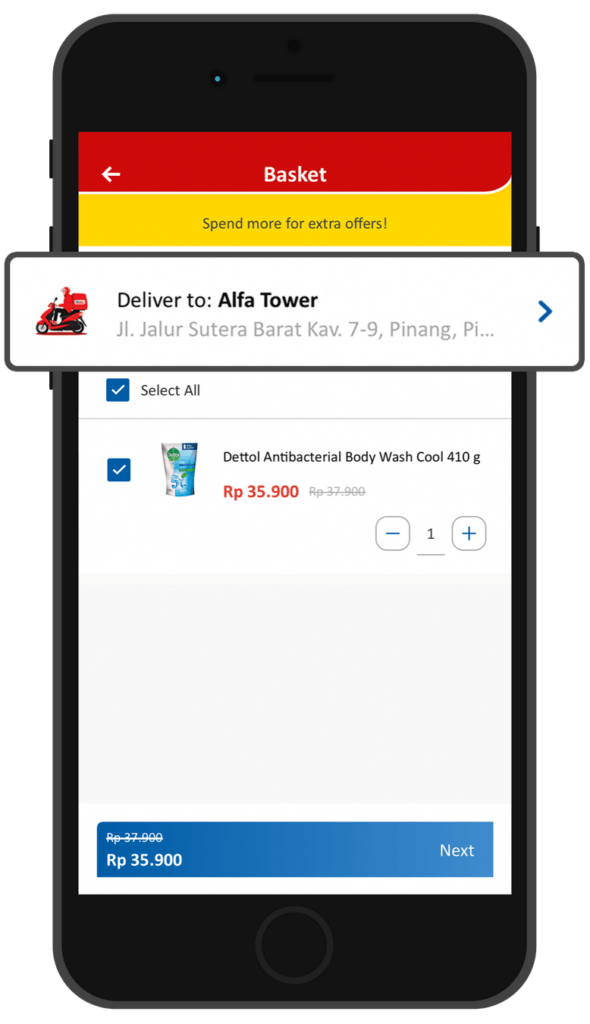 Cara belanja di alfacart