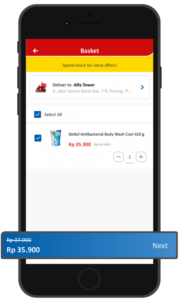 Cara belanja di alfacart