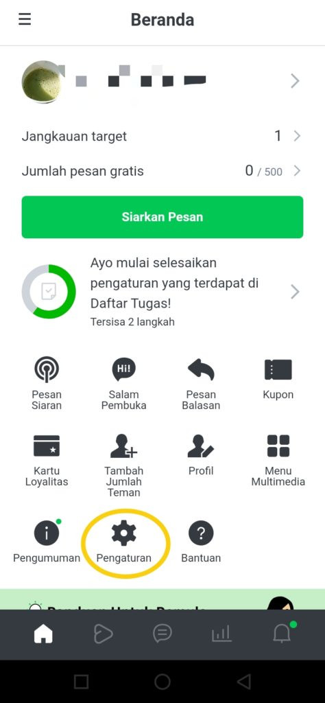 Tutorial hapus line lengkap