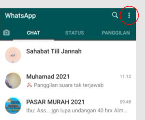 Cara menghapus whatsapp di android