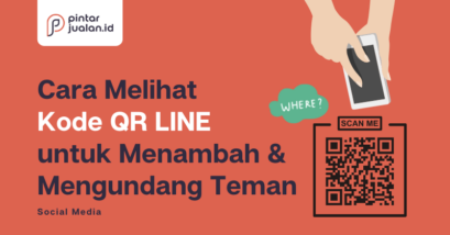 Cara melihat kode qr line untuk menambah & mengundang teman